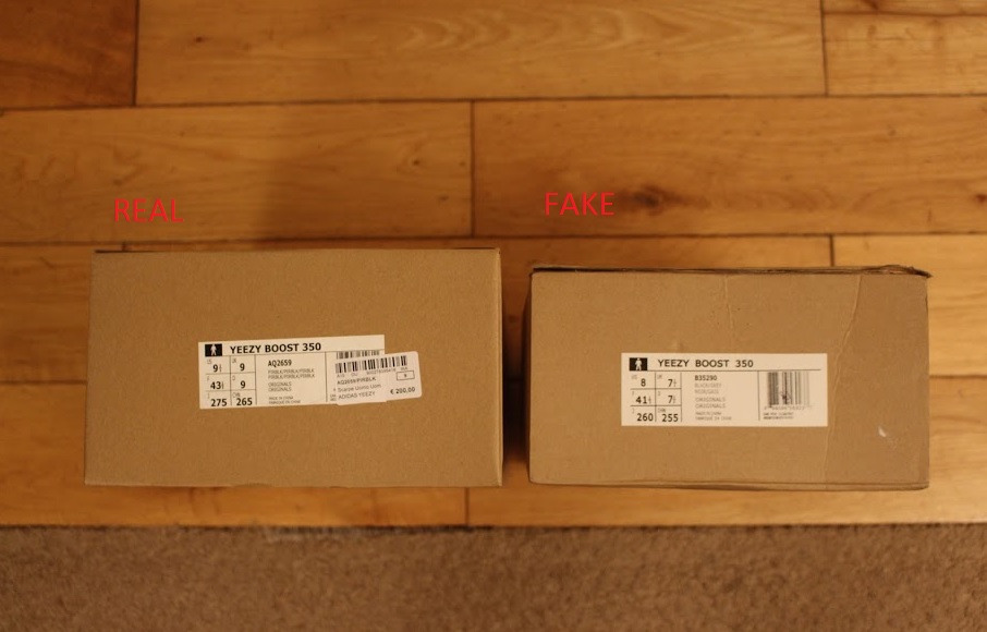 How to spot a fake Yeezy Boost 350 - Kingsdown Roots