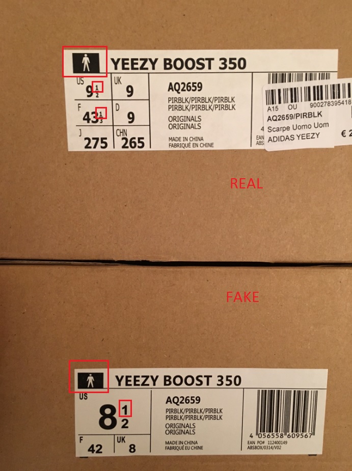 yeezy v1 box